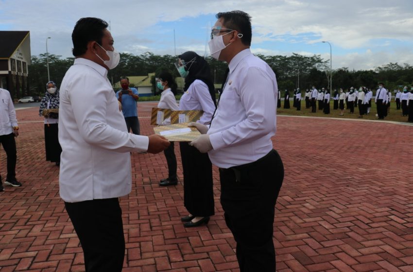  Diminta Segera Beradaptasi, Ratusan CPNS Formasi 2019 Terima SK