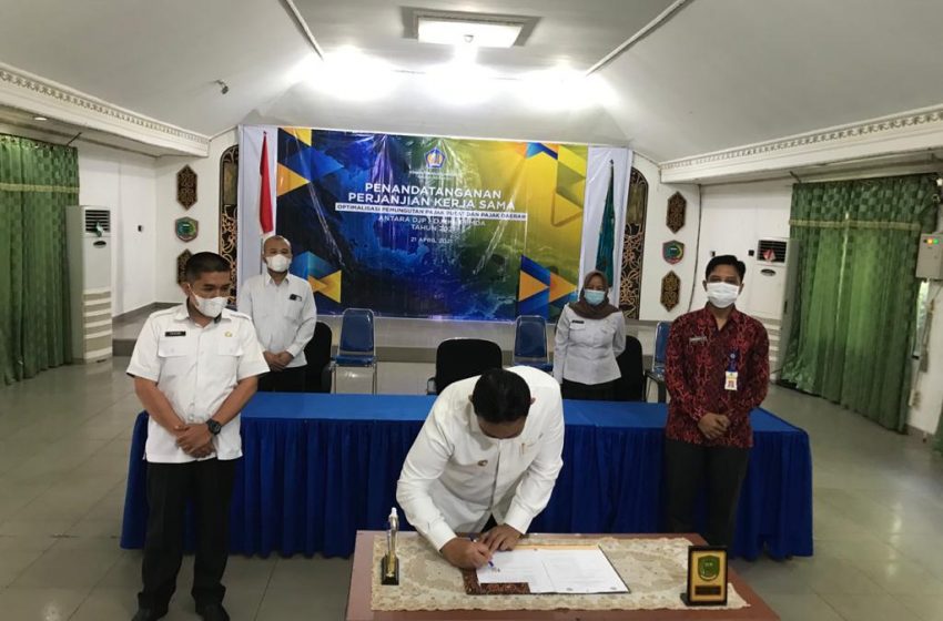  Edy Pratowo Tandatangani Perjanjian Optimalisasi Pungutan Pajak Nasional