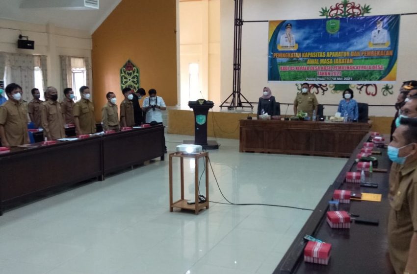 Pembekalan Kades Baru tahun 2021