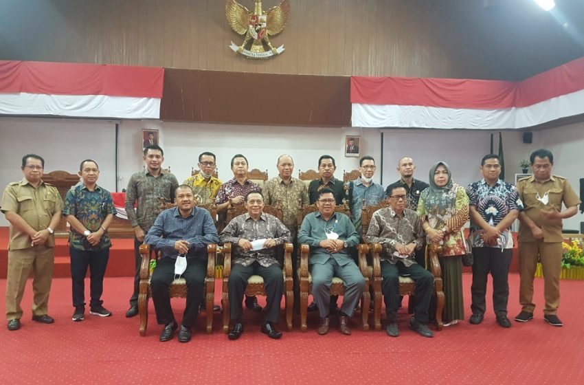  DPRD Pulpis Sambut Kunker DPRD Tanah Laut Kalsel