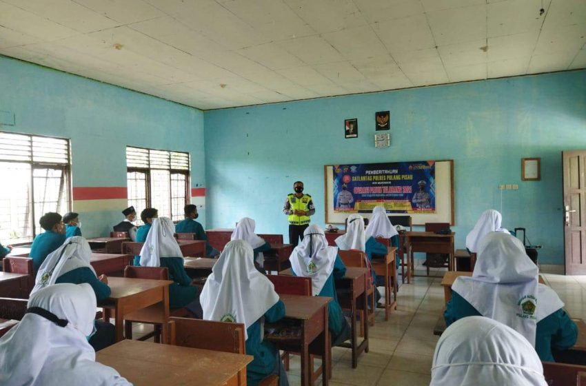  Satlantas Polres Pulpis Serbu MAN 1