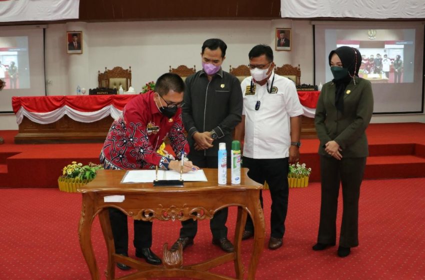  DPRD Pulpis Gelar Paripurna Raperda Perubahan Perda No 4 Tahun 2016