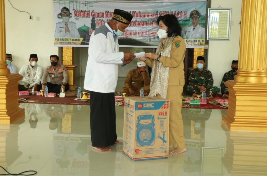  Bupati Pulpis Hadiri Peringatan Maulid Nabi di Kantan Muara