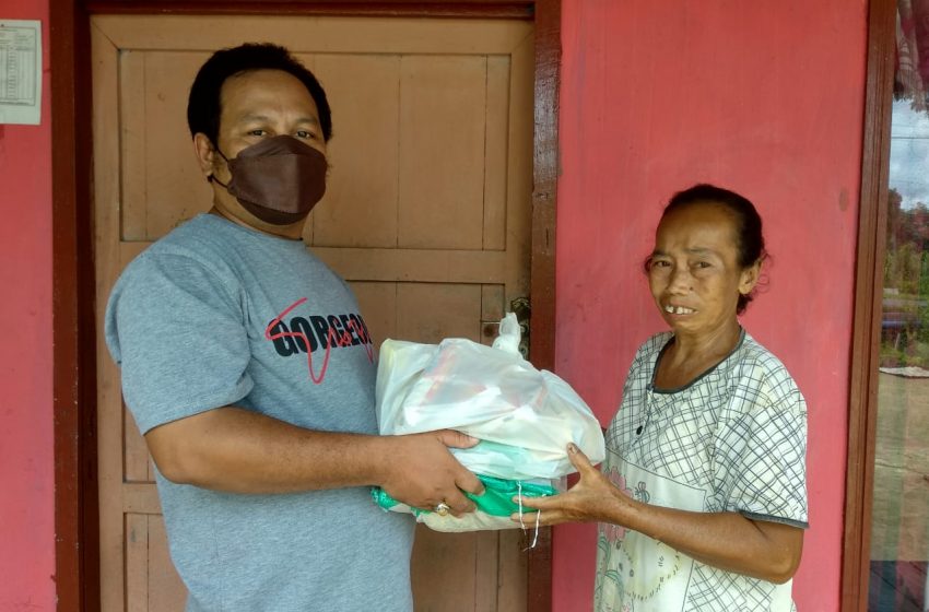  Bersama Polres, BPBD dan Dinsos, PWI Pulpis Gelar Baksos