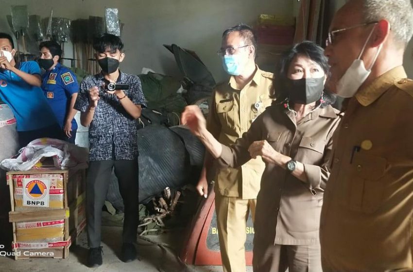  Bupati Pulpis Cek Stok Logistik Untuk Penanggulangan Bencana Banjir