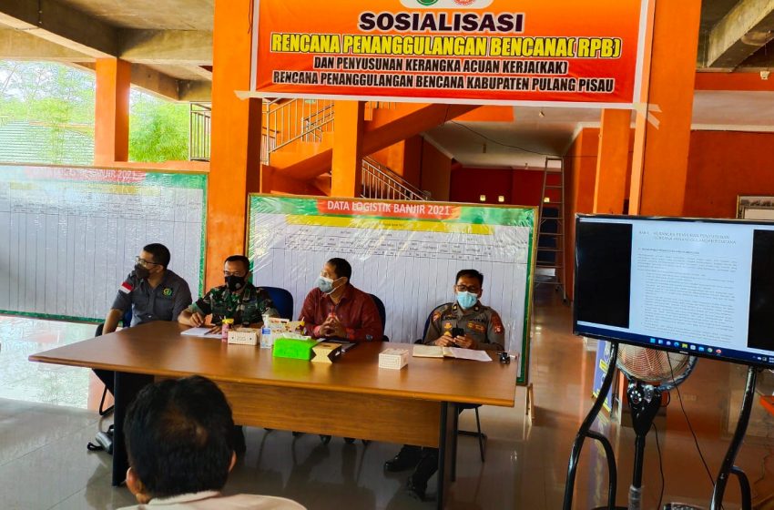  BPBD Pulpis Gelar Sosialisasi RPB Dan Penyusunan KAK Penanggulangan Bencana