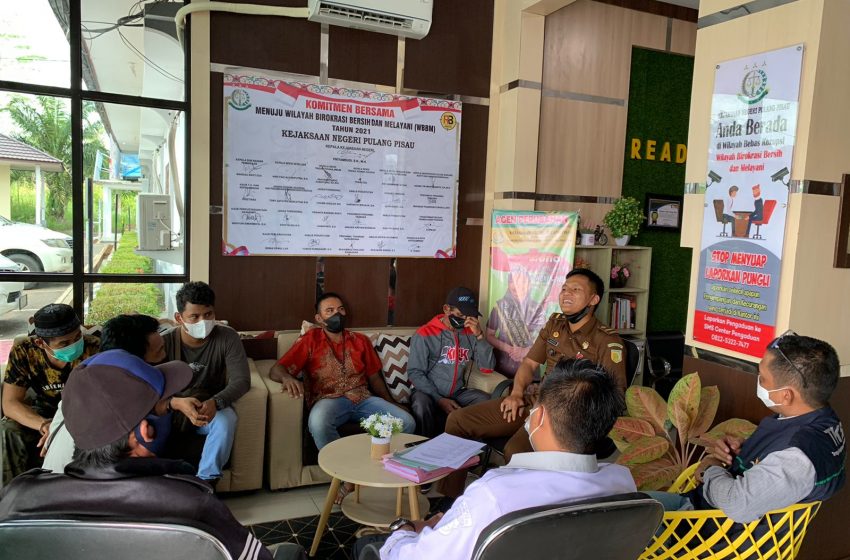  Kejaksaan Pulpis Berhasil Damaikan Kasus Penganiayaan Hermansyah