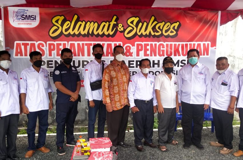  Pengurus SMSI Kuala Kapuas Dilantik