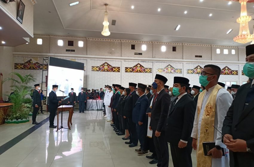  Bupati Minta Kepala OPD Optimalkan SDM Pegawai