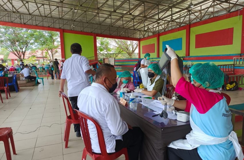  Dinkes Mura Gelar Vaksinasi Booster Pada ASN dan Tenaga Kontrak