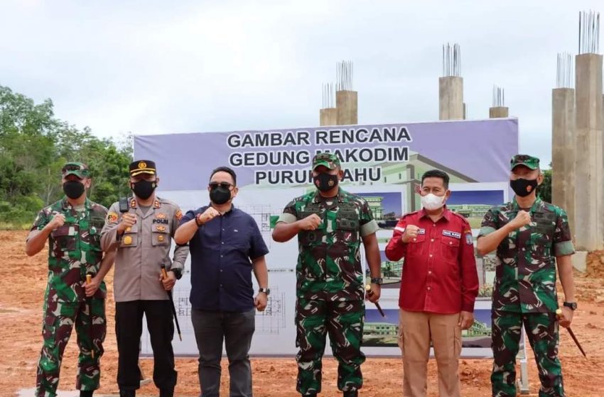  Kantor Kodim Murung Raya Dibangun Dua Lantai