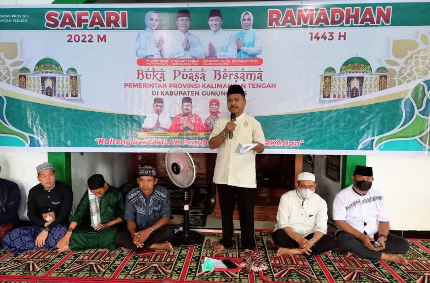  Safari Ramadhan di Masjid Attaqwa Sepang. Perkuat Sendi Persatuan dan Kesatuan, Memelihara Kerukunan dan Menjaga Kebhinekaan  