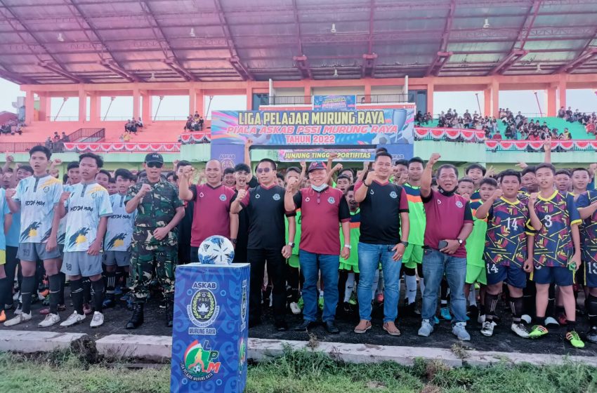  Pemkab Mura Dukung Pelaksanaan Sepak Bola Liga Pelajar