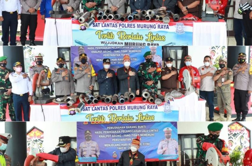  Wabup Apresiasi Upaya Satlantas Mura Tertibkan Knalpot Brong