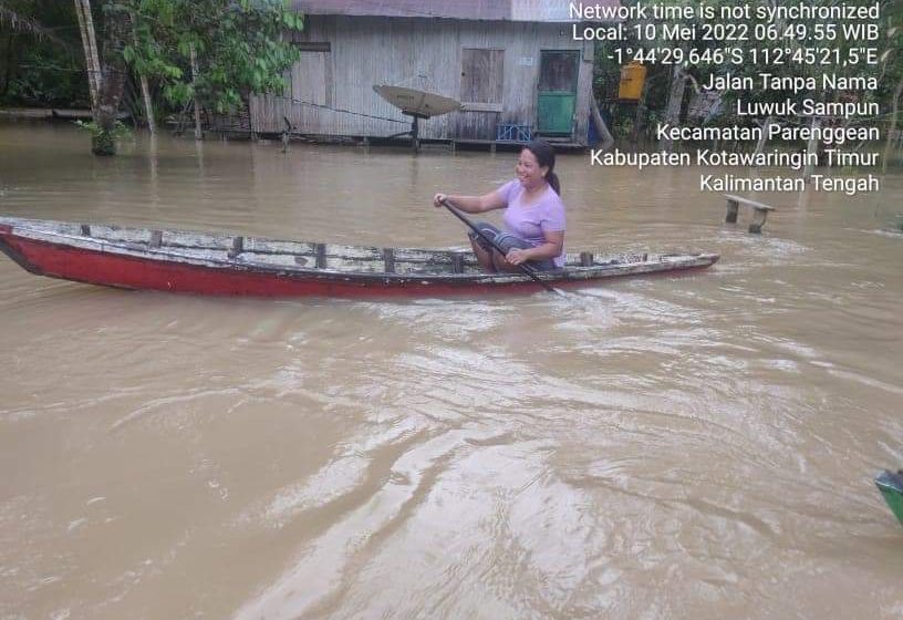  Kecamatan Tualan Hulu Diterpa Banjir