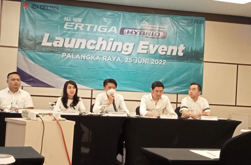  Suzuki Ertiga Dengan Teknologi Elektrifikasi Smart Hybrid, Hadir di Palangka Raya