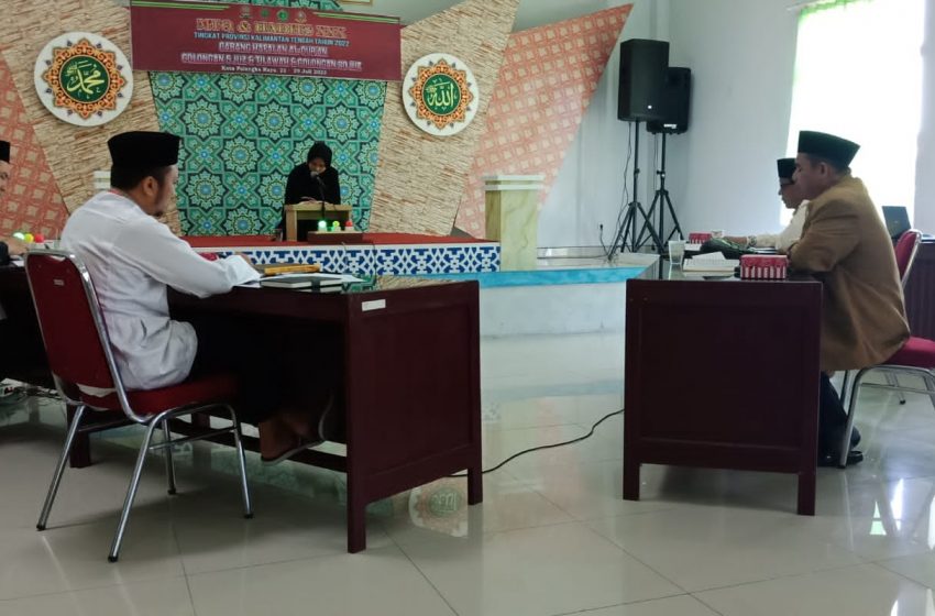  Hari Pertama MTQH XXX Cabang Hafalan Al-Quran Berjalan Lancar   