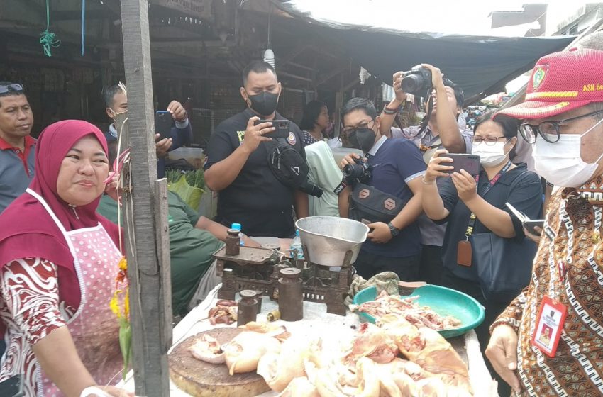  Pemprov Kalteng Pantau Harga dan Ketersediaan Bahan Pokok, Sejumlah Komoditas Alami Kenaikan 
