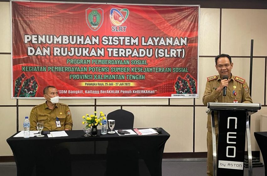  SLRT Garda Terdepan Menangani Permasalahan Sosial
