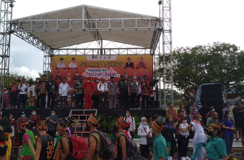  Pumpung Hai dan Festival Dayak 2022 Resmi Digelar