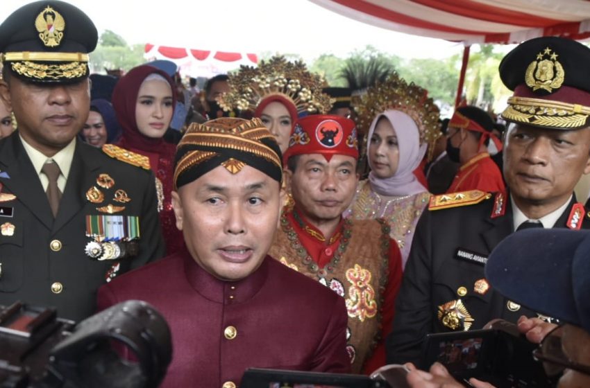  Sugianto Sabran Bangga Putra Daerah Kalteng jadi Pengibar Bendera Pusaka di Istana Negara