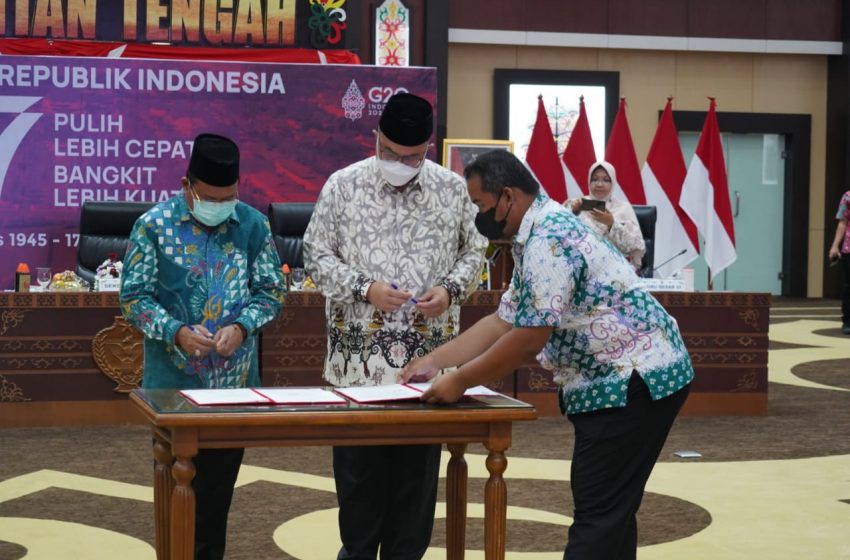  Pemprov Kalteng MoU Dengan IPB