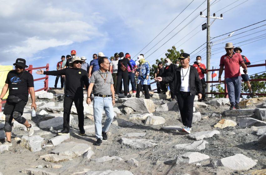  Gubernur Kalteng Saksikan Top Rider Latihan Uji Coba Sirkuit