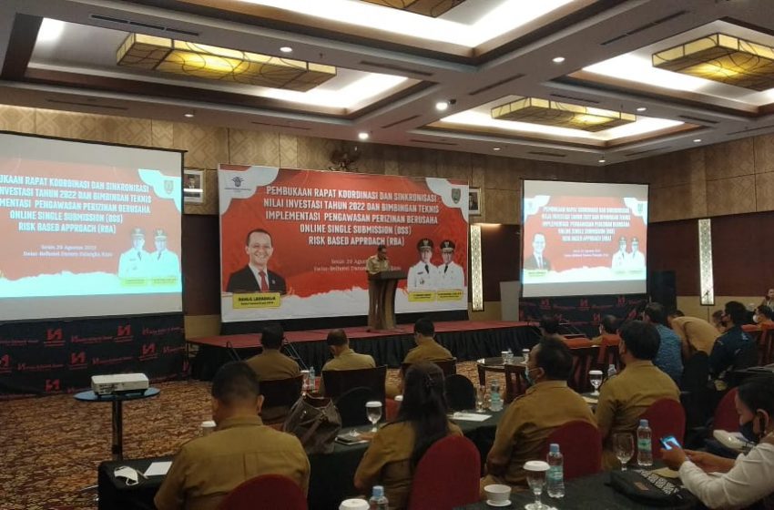  Pemprov Kalteng Dorong Peningkatan SDM Pelaku Usaha Penanaman Modal 