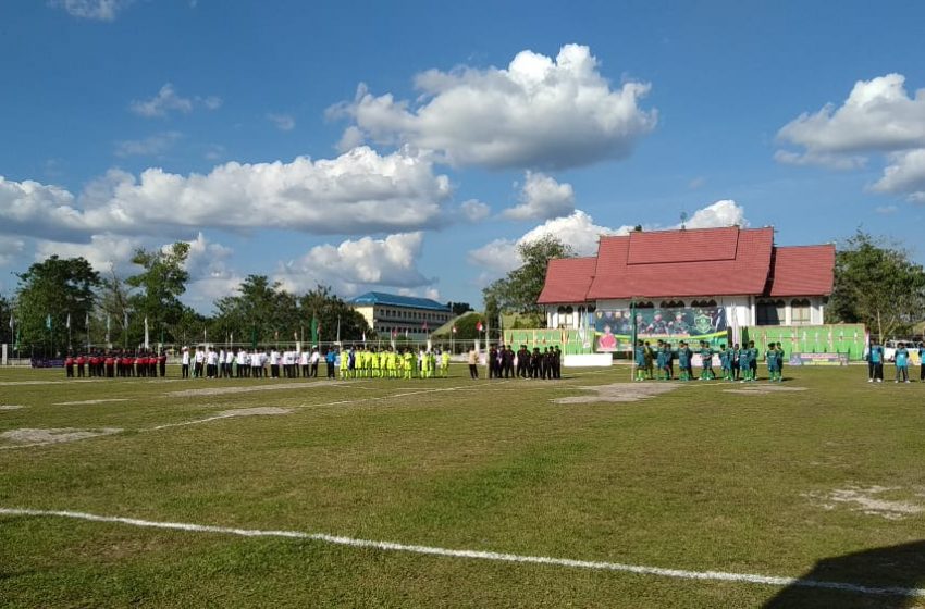  Piala Kasad Liga Santri Provinsi Kalteng Tahun 2022 Resmi Dibuka