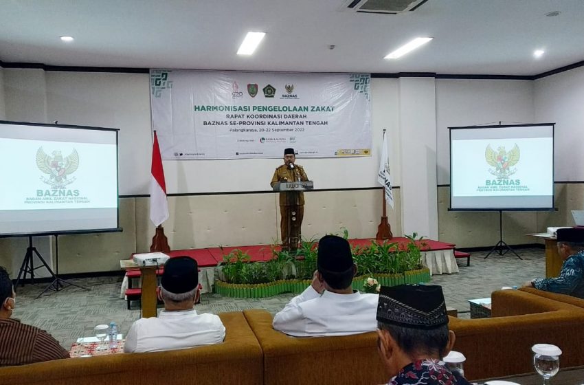  Rakorda Baznas. Maksimalkan Potensi Zakat, Diharapkan Jadi Salah Satu Program Pengentasan Kemiskinan