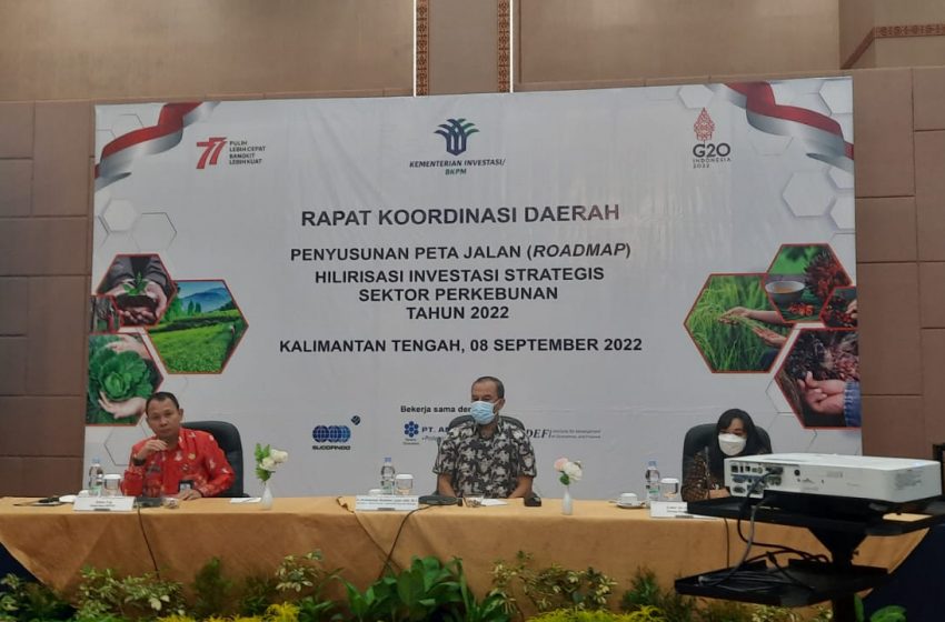  Rakorda Penyusunan Road Map Hilirisasi. Sutoyo : Perlu Sinergitas antara Pemerintah Pusat/Daerah, Asosisasi, Pelaku Usaha Daerah dan Tidak Kesampingkan Lingkungan