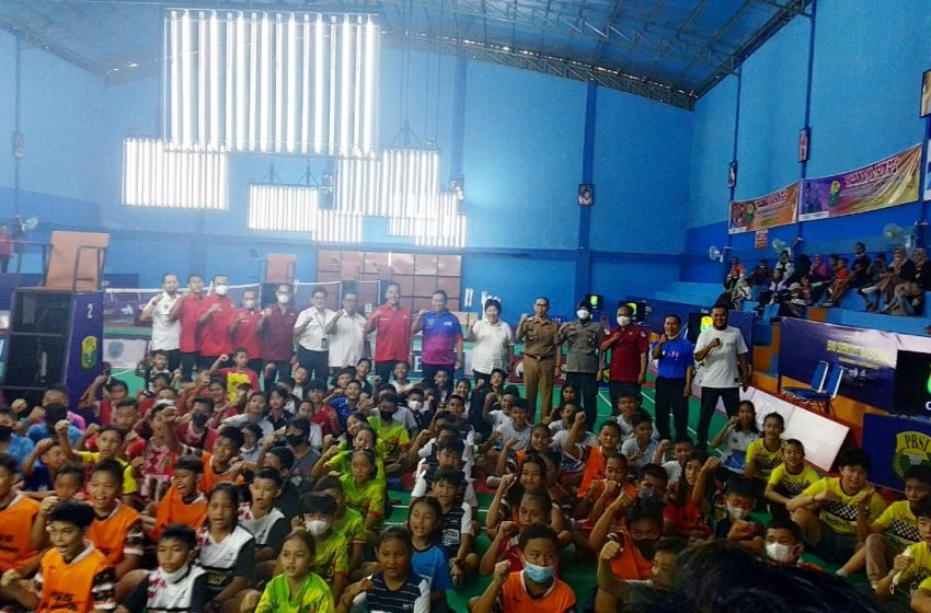  Wagub Kalteng Buka Sirkuit Nasional Bulu Tangkis Palangka Raya 