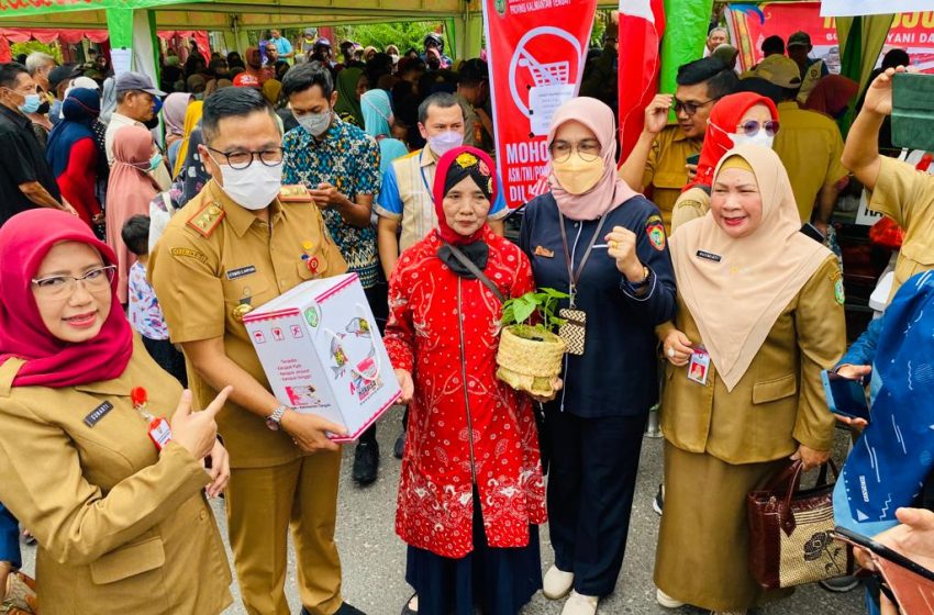  Tindaklanjuti Arahan Gubernur, Pasar Murah di Kotim Dimulai