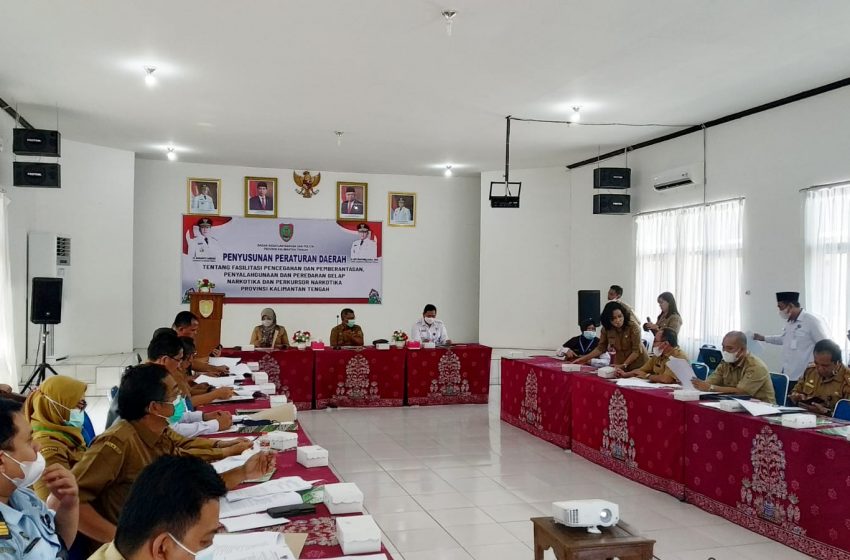  Wujud Keseriusan Pemberantasan Narkoba, Stakeholder Terkait Gelar Rapat Penyusunan Raperda P4GN 
