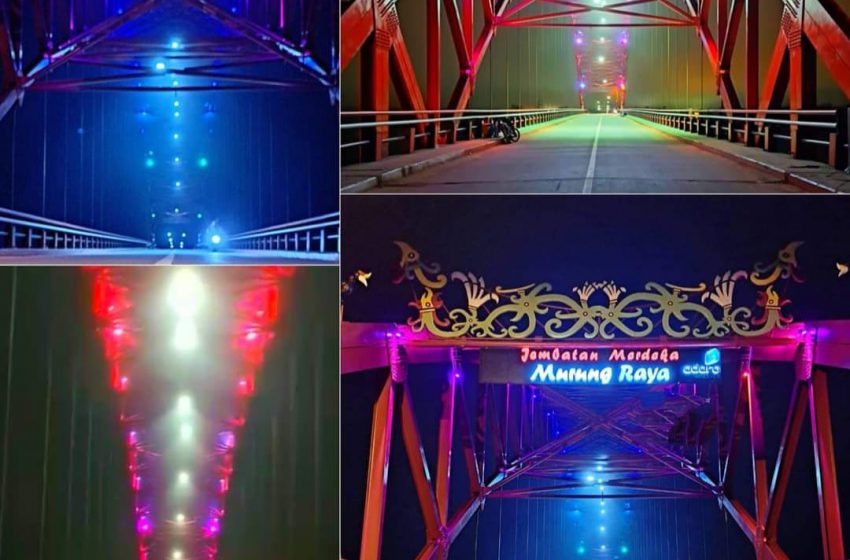  Jembatan Merdeka Murung Raya Memiliki Nuasa Yang Indah