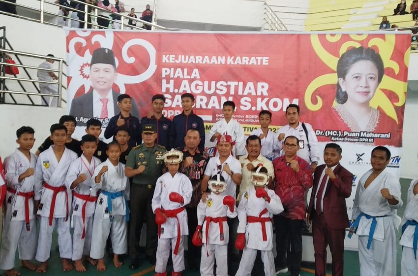  Kejuaraan Karate Piala H. Agustiar Sabran Diharapkan Lahirkan Talenta-Talenta Muda