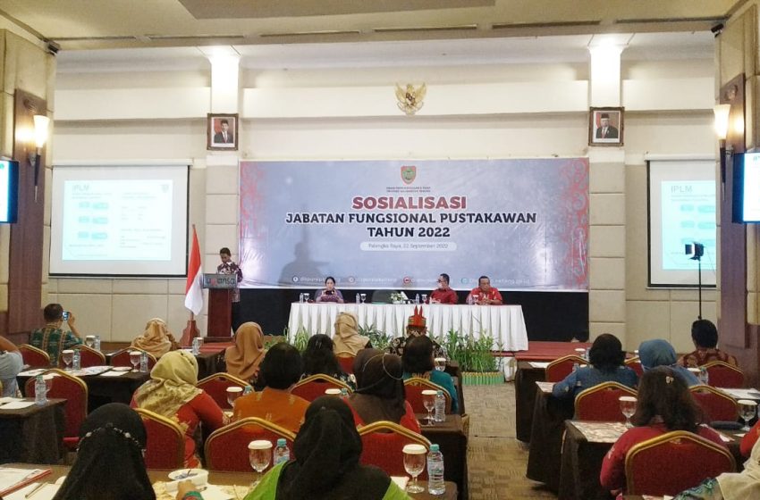  Pustakawan di Kalteng Diharapkan Dapat Meningkatkan Kemampuan dan Wawasannya