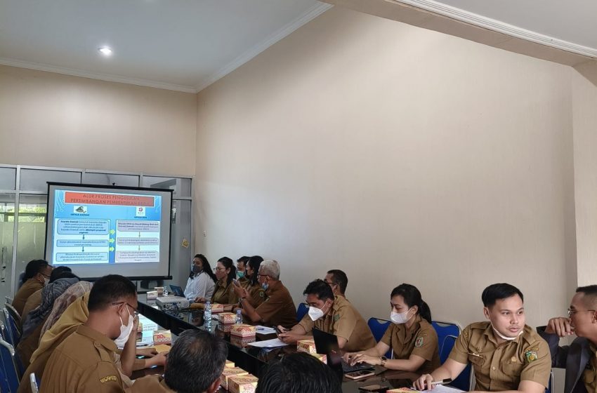 Biro Organisasi Setda Kalteng Bahas Pembentukan Brida