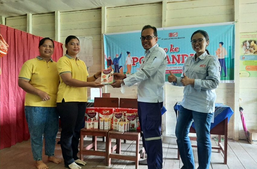  Cegah Stunting dan Sakit Kronis Lansia, PT. SLK Komitmen Turut Tingkatkan kehidupan Sejahtera Desa Tumbang kajuei