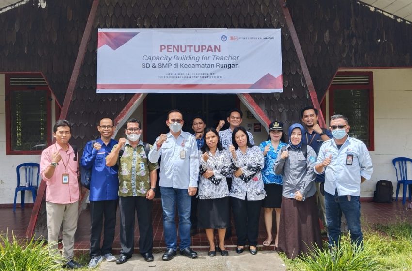  PT SLK Resmi Menutup Program Capacity Building For Teacher Di Kecamatan Rungan