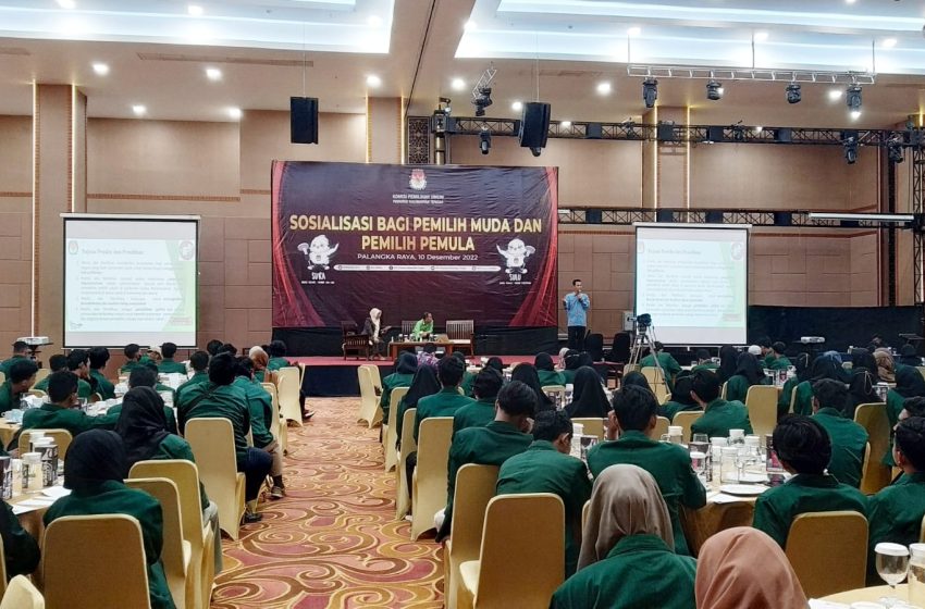  Tingkatkan Partisipasi Masyarakat Jelang Pemilu 2024, KPU Kalteng Gelar Sosialisasi Bagi Pemilih Pemula