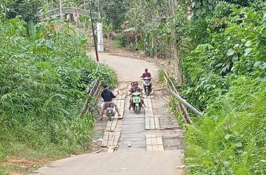  Dewan Minta Lakukan Pemeliharaan Beberapa Jembatan di Mura