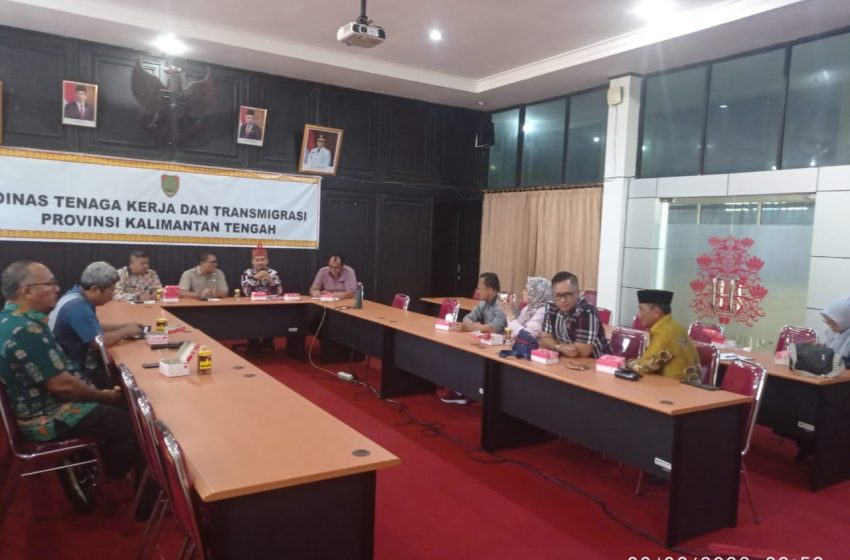  PT SMA Dinyatakan Pailit, Komisi A DPRD Kabupaten Kobar Sambangi Disnakertrans Provinsi Bahas Nasib 78 Pekerja Perusahaan