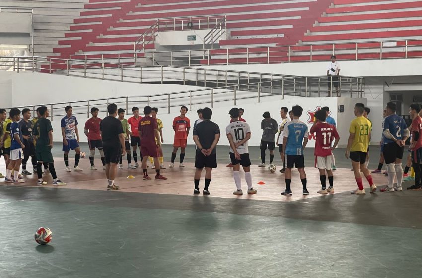  Pemusatan Latihan Fisik Pemain Futsal Kalteng Terus Ditingkatkan