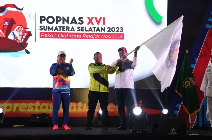  Closing Ceremony POPNAS XVI di Palembang, Atlet Muda Ukir Prestasi Bawa Pulang 8 Medali Ke Kalteng