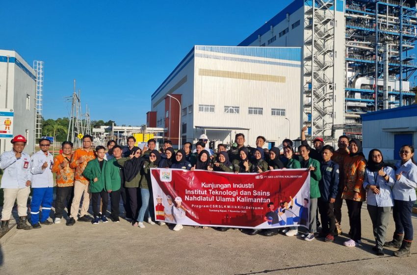  SLK Menerima Kunjungan Industri dari ITSNU Kalimantan