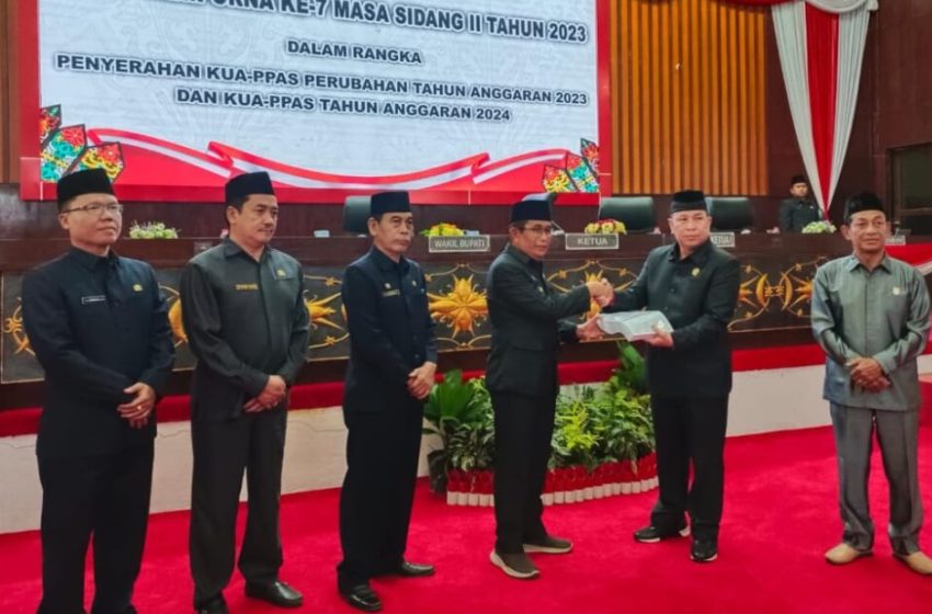  DPRD Terima Rancangan KUA-PPAS Perubahan