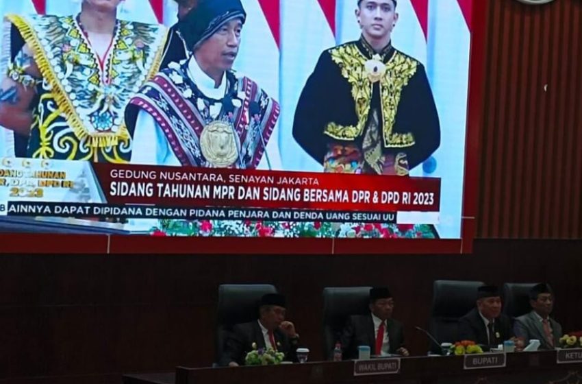  Legislatif dan Eksekutif Dengar Pidato Presiden
