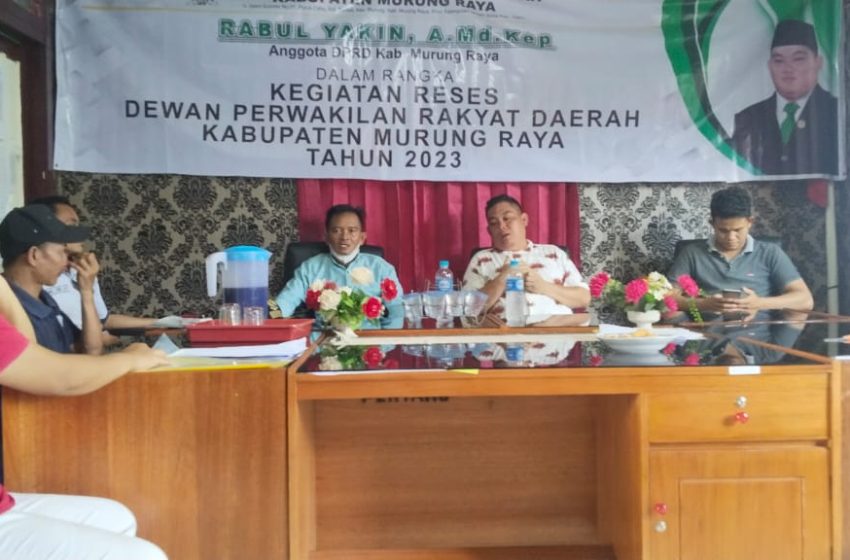  Reses di Dapil 1, Ini Usulan Masyarakat Kepala Politisi PPP