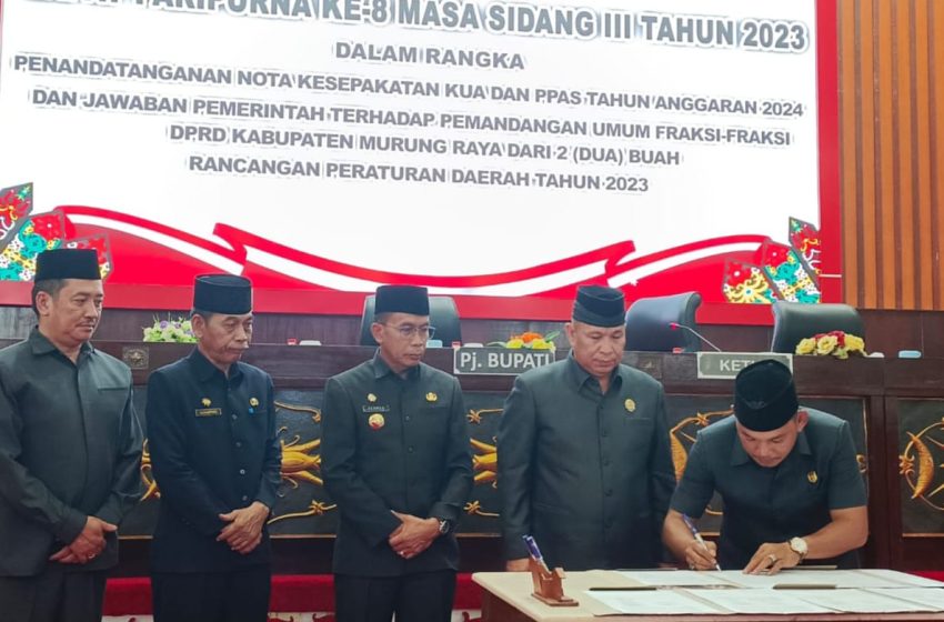  Ketua DPRD Sebut Teken Nota Kesepakatan KUA PPAS Sebelum Pembahasan Secara Maraton